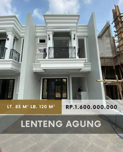 Rumah modern clasic Lenteng agung Jakarta selatan