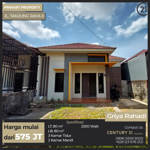 Rumah Tipe 80 di Tanjung Raya 2