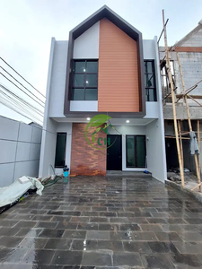 T951.RUMAH BARU KONSEP SCANDINAVIAN CLUSTER DI PONDOK KELAPA JAKTIM