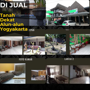 Tanah Di Jual Dapat Hotel Dekat Alun-alun Yogyakarta Legalitas SHM