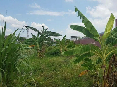 Tanah kering siap bangun, zona kuning, di kartasura solo