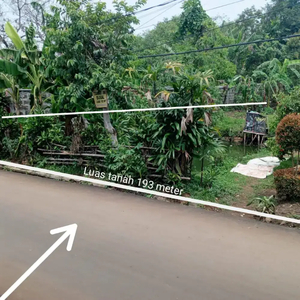 Tanah murah strategis dipinggir jalan