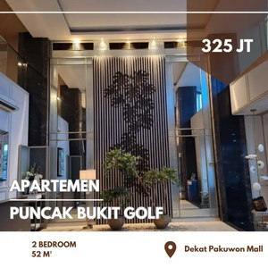 2 BR • 52 m² Apartemen Puncak Bukit Golf