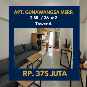 2BR Baru Gress‼️Apartemen Gunawangsa MERR Full Furnish