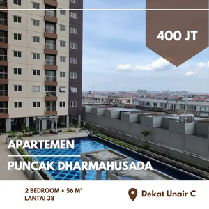 400 Juta • 2 BR • 56 m² Puncak Dharmahusada dekat Unair C