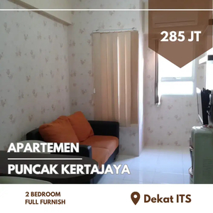 Apartemen Puncak Kertajaya 2 BR dekat ITS