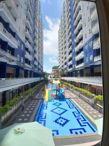 Apartemen view kolam renang tersedia untuk sewa