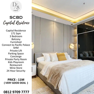 Capital Residence 171 sqm, Luxury Residence in Sudirman, Unblock View