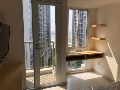 Chandra apartemen studio luas 21m2 di tokyo riverside pik 2