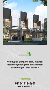 Cluster Jatiwaringin Town House 6 di pondok gede Bekasi
