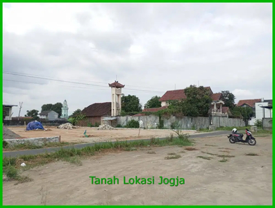 Dekat Jogja Airport Resto Lokasi Tanah di Purwomartani Kalasan