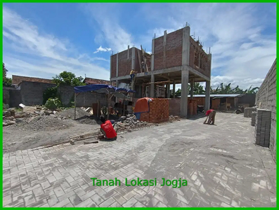 Dekat Kampus PGRI Yogyakarta Jual Tanah Dalam Ringroad di Banyuraden