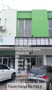 Di Jual Ruko sangat Murah di Citra Garden, Gowa