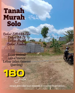 Di jual tanah murah banget