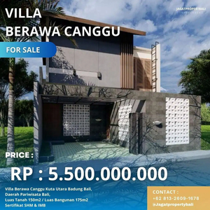 DI JUAL VILLA BERAWA CANGGU