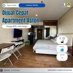 dijual cepat apartment aston