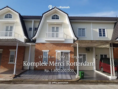 Dijual Cepat Rumah Mewah Komplek Medan Resort City Merci Rotterdam