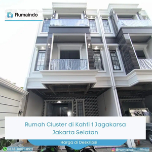 Dijual Rumah Cluster di Kahfi 1 Jagakarsa Jakarta Selatan