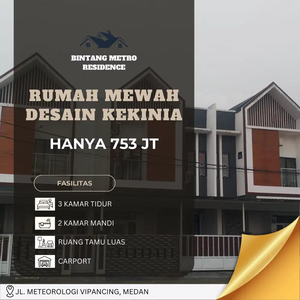 dijual rumah di pancing mewah dan lokasi strategis