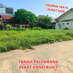 Dijual Tanah Dekat Kampus Unsri Bukit Palembang