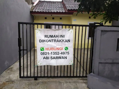 Dikontrakkan Rumah di Perumahan Ambar Bogor Regency