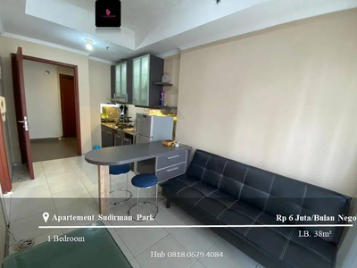 Disewakan Apartement Sudirman Park High Floor 1BR Full Furnished