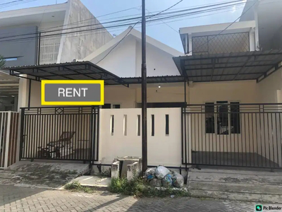 Disewakan / sewa rumah baru renovasi di Wisma Mukti