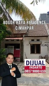 For Sale Rumah Murah SHM LT 72m² di Bogor Raya Residence Cimahpar