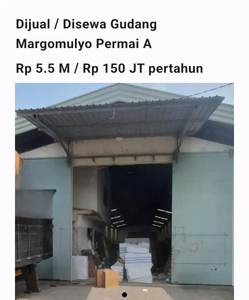 Gudang Margomulyo Permai A Baru Renovasi