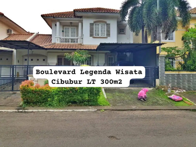 Jual cepat Rumah 2 lantai di Legenda Wisata Cibubur Boulevard