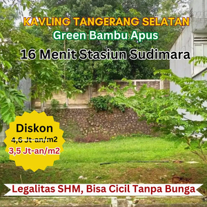 Jual Kavling SHM Tangerang Selatan Bisa Cash & Cicil 12x Bunga 0%