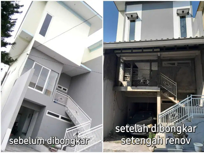 Jual Rugi Rumah 3 Lantai Minimalis Semolowaru Surabaya dekat Merr Ngin