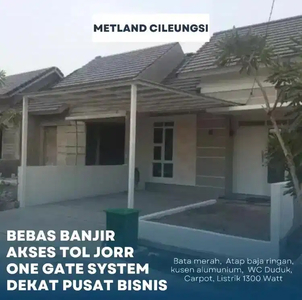Jual Rumah Cluster Metland Cileungsi Bogor