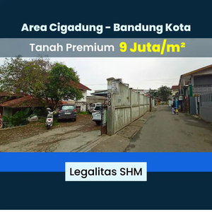 Jual Tanah di Cigadung Bandung Kota: Dekat