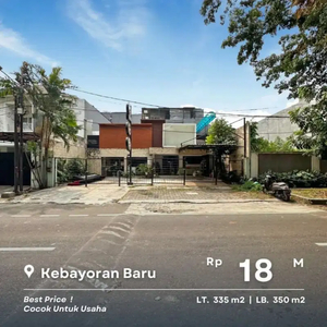 Jual Termurah Ruko at Panglima Polim Luas 335sqm,harga 18M(nego)