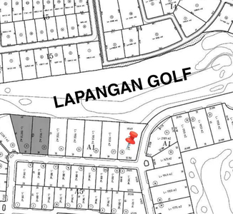 KAVLING CITRALAND LONG GOLF VIEW DI CLUSTER PUNCAK GOLF POSISI HOOK