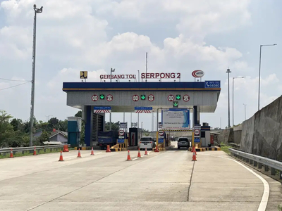 Kavling Tangerang Selatan, Akses Gerbang Tol Serpong 2