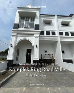 KOMPLEK RINGROAD VILLE RUMAH BARU SIAP HUNI Daerah Ring Road Sunggal