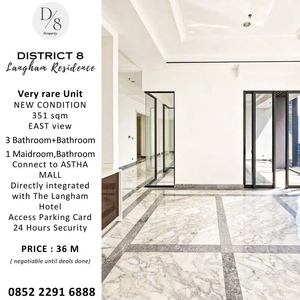 LANGHAM Residence District 8 (351 sqm),LIMITED UNIT, Best Price