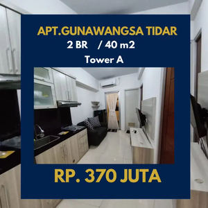 Lantai Rendah 2 BR ‼️Apartemen Gunawangsa Tidar Pusat Kota