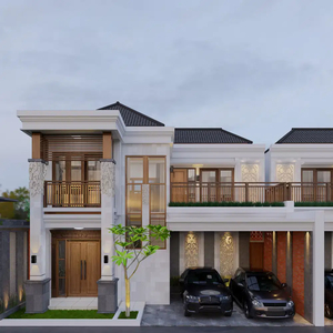 LIMITED RUMAH MEWAH DENGAN KONSEP MODERN ETNIK BALI DI PALAGAN