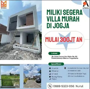 Miliki hunian 2 lantai murah merona dan mewah di yogyakarta