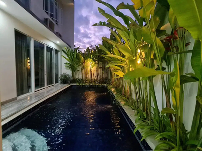 Modern Villa Siap Huni, Ada Kolam Renang dan Dekat Pantai di Canggu Ba