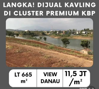 murah tanah kavling eksklusif view danau kota baru parahyangan