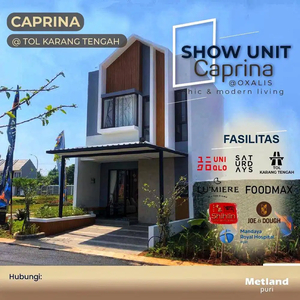 New Luxurious Cluster Caprina at Metland Puri Perfect Living
