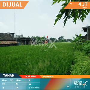 O125 Tanah Dijual di Tasikmadu , Sukarno Hatta Malang