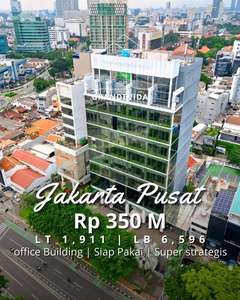 OFFICE BUILDING JAKARTA PUSAT, SANGAT STRATEGIS DI TENGAH KOTA JAKARTA