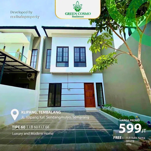 Promo Rumah Cluster Green Cosmo Residence