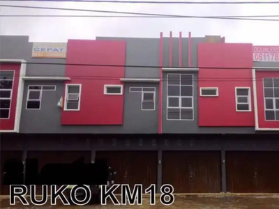 RUKO DI SUKOMORO PINGGIR JALAN BESAR KM 18