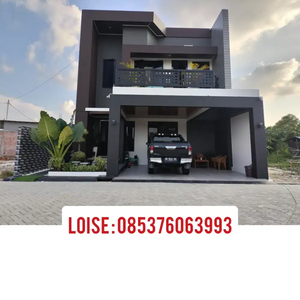 Rumah 2 Lantai Surat SHM jl.Soekarno Hatta